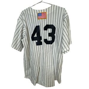 LPP Land Park Pacific Pin Stripe Men’s XXL Sacramento CA Baseball Jersey #43
